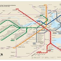 Boston South Station Subway Maps