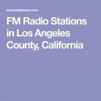 Easy Ening Radio Stations Los Angeles
