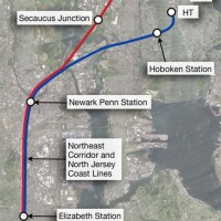 Train From Secaucus To Newark Penn Station